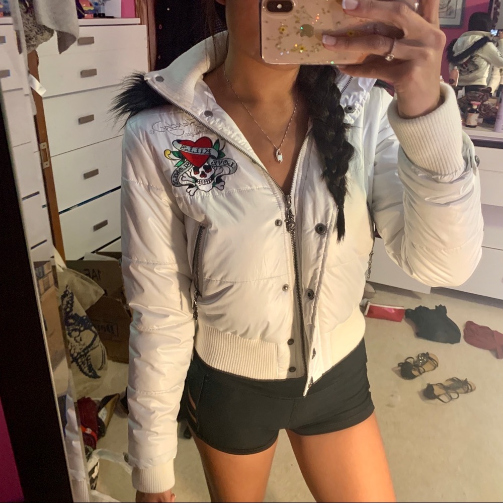 Ed Hardy Puffer Coat